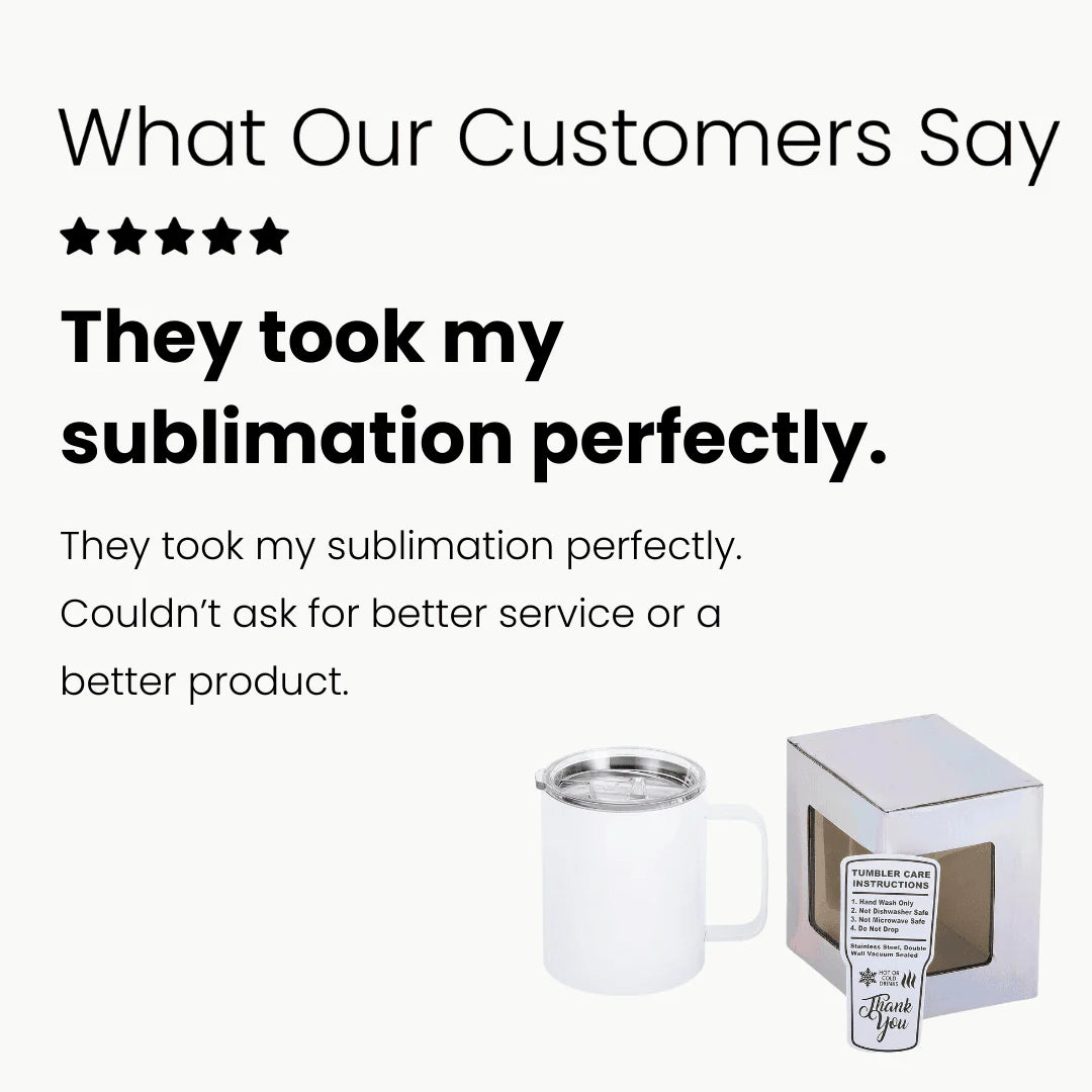 Personalized 12oz Sublimation Camper Mug