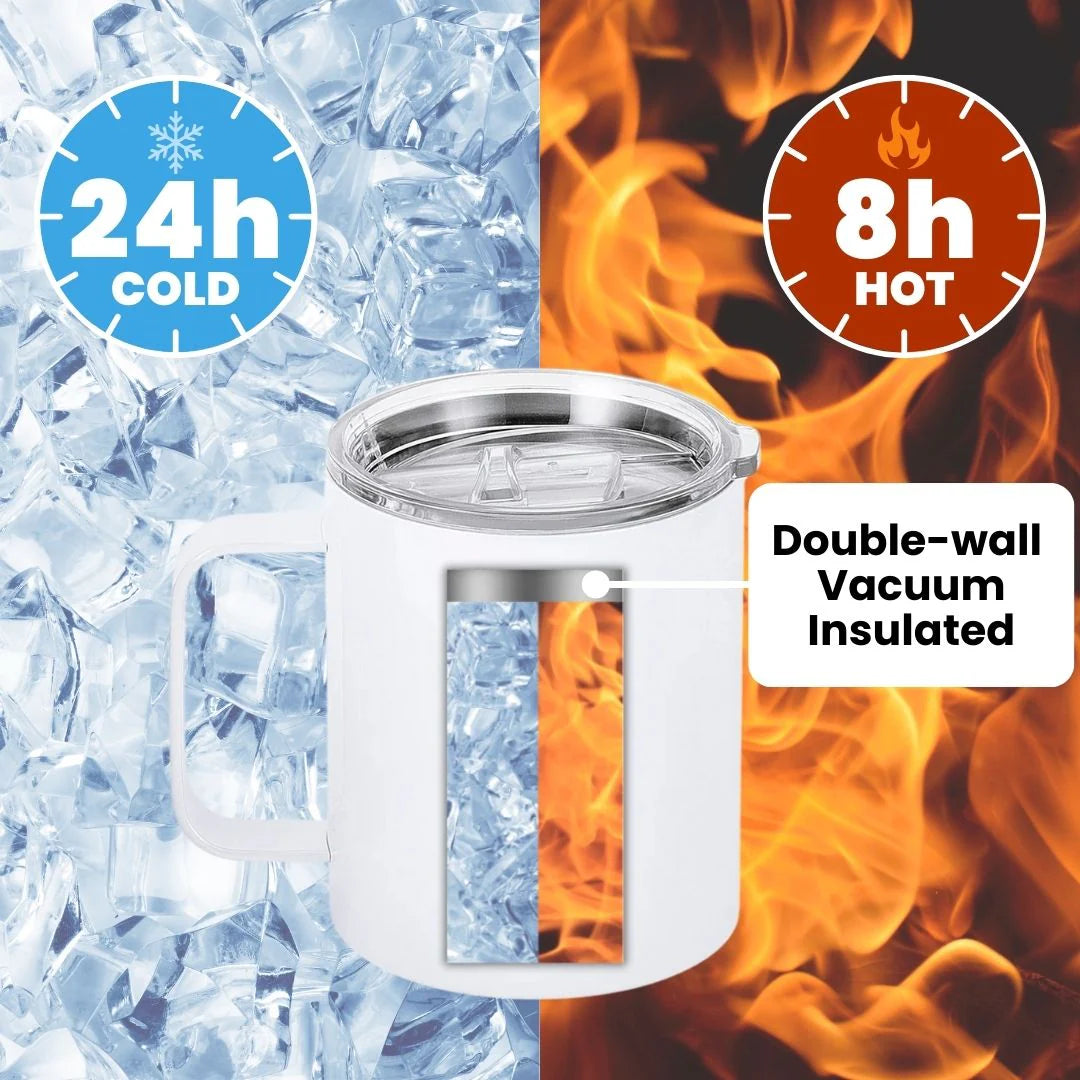 Personalized 12oz Sublimation Camper Mug