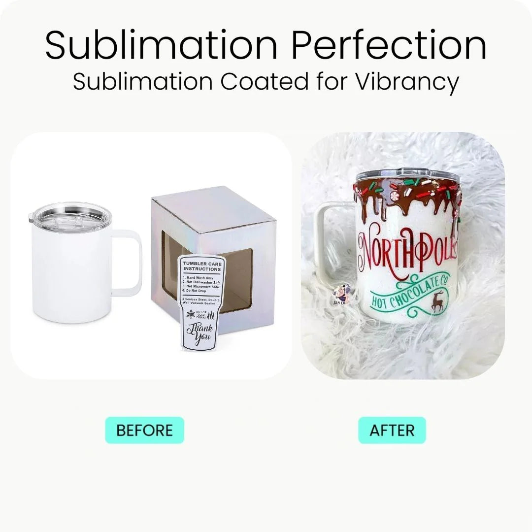 Personalized 12oz Sublimation Camper Mug